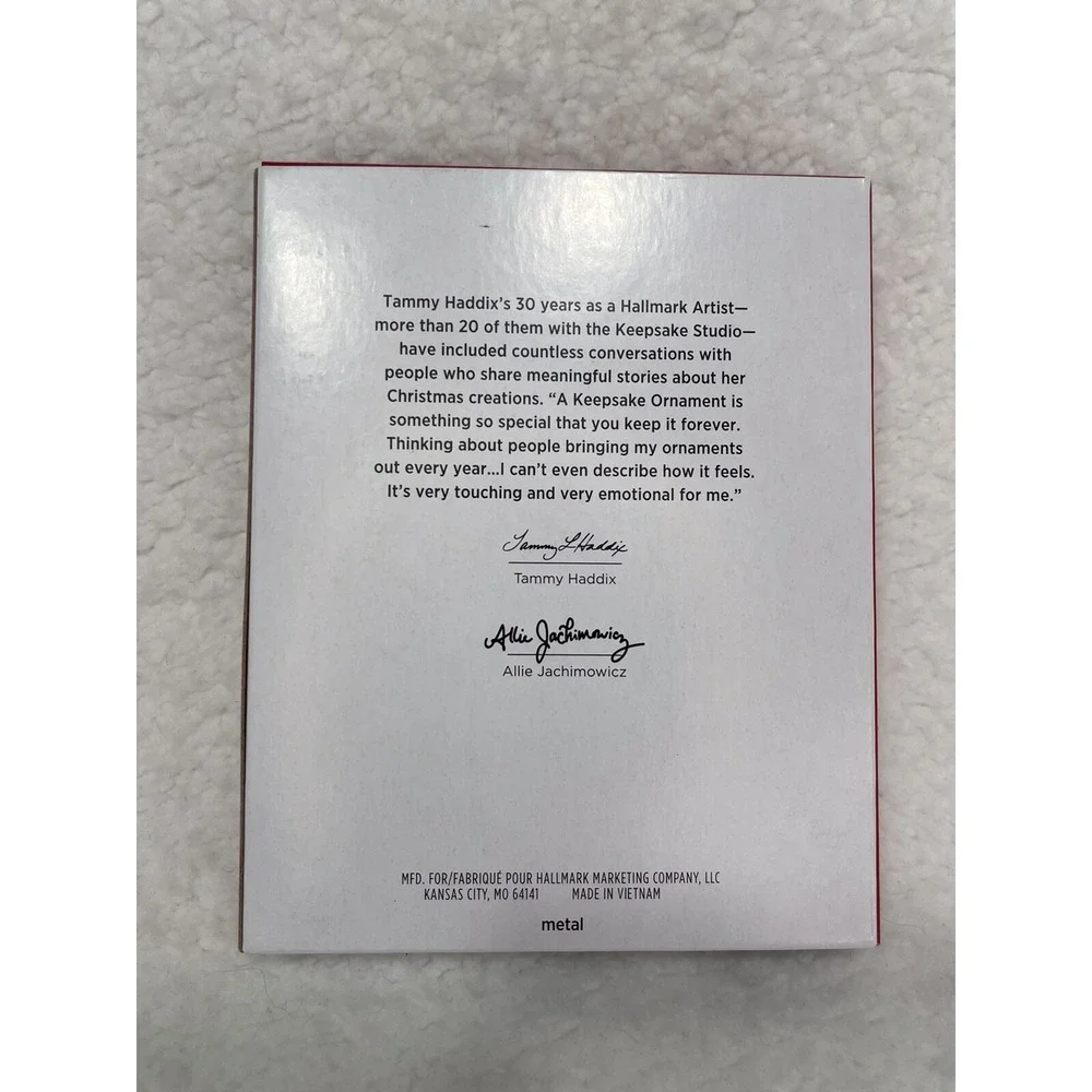 Hallmark Keepsake 2022‎ Forever Friend Picture Frame Ornament NIB